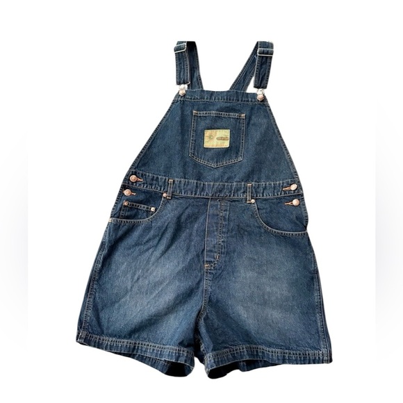 Disney Pants - Walt Disney Denim Short Overall-Size L